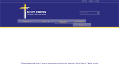 Desktop Screenshot of holycross-collinsville.org